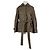 Chaqueta de viscosa marrón Cos XS Castaño