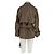 Chaqueta de viscosa marrón Cos XS Castaño - vista 2