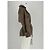 Chaqueta de viscosa marrón Cos XS Castaño - vista 4