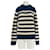 Lacoste Blau-weiß gestreifter Pullover
