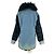 Autre Marque Giacca di jeans foderata Blu - vista 2