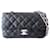 Timeless Chanel Classic Flap Mini Borsa Nera Nero