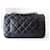 Timeless Chanel Classic Flap Mini Borsa Nera Nero - vista 4