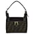 Fendi Zucca FF Pattern Handtasche Braun Schwarz