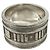 Tiffany & Co Anello Tiffany Vintage Atlas Wide Band Argento - vista 4