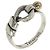 Tiffany & Co Tiffany Vintage Hook & Eye Ring Silber Golden
