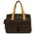 Louis Vuitton Multipli Cité Monogram Leder Tote Bag Braun