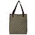 Gucci Old Sherry Line Leder-Tote-Bag mit GG-Logo-Muster Braun Rot Grün - Ansicht 3