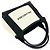 Balenciaga Navy Cabas Canvas Leather Handbag Black White - view 4