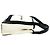 Balenciaga Navy Cabas Canvas Leather Handbag Black White - view 6