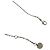 Collana Christian Dior CD Logo Argento - vista 5