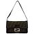 FENDI Vintage Schultertasche mit Zucca-Muster Braun Schwarz