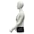 Mini borsa a tracolla Prada in pelle Saffiano nera Nero - vista 2