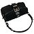 Borsa semi-spalla Prada in nylon Tessuto e pelle goffrata con logo Triangle Nero - vista 4