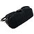 Borsa semi-spalla Prada in nylon Tessuto e pelle goffrata con logo Triangle Nero - vista 7