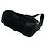 Borsa a tracolla media in nylon Tessuto e pelle con logo triangolo Prada Nero - vista 8