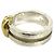 Tiffany & Co Tiffany Vintage Grooved Ring Silber Golden - Ansicht 4