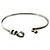 Tiffany & Co Bracciale Tiffany Vintage Hook & Eye Argento D'oro - vista 7