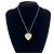 Tiffany & Co Collana con pendente a cuore bicolore Tiffany Argento D'oro - vista 2