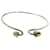 Tiffany & Co Bracciale Tiffany Solid Double Heart Argento D'oro - vista 7