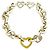 Tiffany & Co Bracciale combinato Tiffany Heart Link Argento D'oro