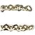 Tiffany & Co Bracciale combinato Tiffany Heart Link Argento D'oro - vista 4