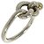 Tiffany & Co Tiffany Vintage Love Knot Ring Silber Golden
