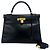 Hermès HERMES Vintage Kelly 32 Handtasche Schwarz