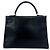 Hermès HERMES Vintage Kelly 32 Handtasche Schwarz - Ansicht 3