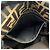 FENDI Vintage Semi-One Shoulder Tasche mit Zucca FF Muster Braun Schwarz - Ansicht 10