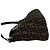 FENDI Vintage Semi-One Shoulder Tasche mit Zucca FF Muster Braun Schwarz - Ansicht 5