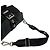 Borsa semi one shoulder in pelle e nylon Tessuto con logo triangolo Prada Nero - vista 4