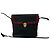 Borsa a tracolla in pelle Yves Saint Laurent Nero Rosso