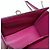 Borsa in pelle rosa Salvatore Ferragamo - vista 5