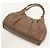 Salvatore Ferragamo Handtasche aus braunem Kalbsleder - Ansicht 2