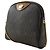 Borsa a tracolla con catena e motivo a nido d'ape Christian Dior Nero - vista 2