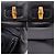 Gucci Bamboo Rucksack aus schwarzem Leder - Ansicht 16