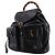Gucci Bamboo Rucksack aus schwarzem Leder - Ansicht 2