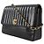 Borsa a tracolla con catena Chanel Mademoiselle Nero - vista 2