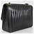 Borsa a tracolla con catena Chanel Mademoiselle Nero - vista 3