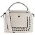 Fendi Dotcom Handtasche aus weißem Leder