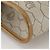 Borsa a tracolla con catena Christian Dior motivo a nido d'ape Beige - vista 4