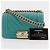 Borsa a tracolla Chanel Boy in verde - vista 15