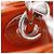 Borsa Christian Dior Lady Medium Arancione - vista 15