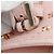 Jimmy Choo Sasha S Leder Tote Bag Pink - Ansicht 13