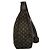 Bolsa de Ombro Louis Vuitton Monogram Mini Lin Boulogne Marrom - vista 4