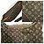 Bolsa de Ombro Louis Vuitton Monogram Mini Lin Boulogne Marrom - vista 7