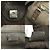 Borsa Gucci GG Canvas Beige Cachi Marrone scuro - vista 10