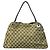 Borsa Gucci GG Canvas Beige Cachi Marrone scuro - vista 2