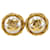 Orecchini a clip Chanel Coco Mark D'oro